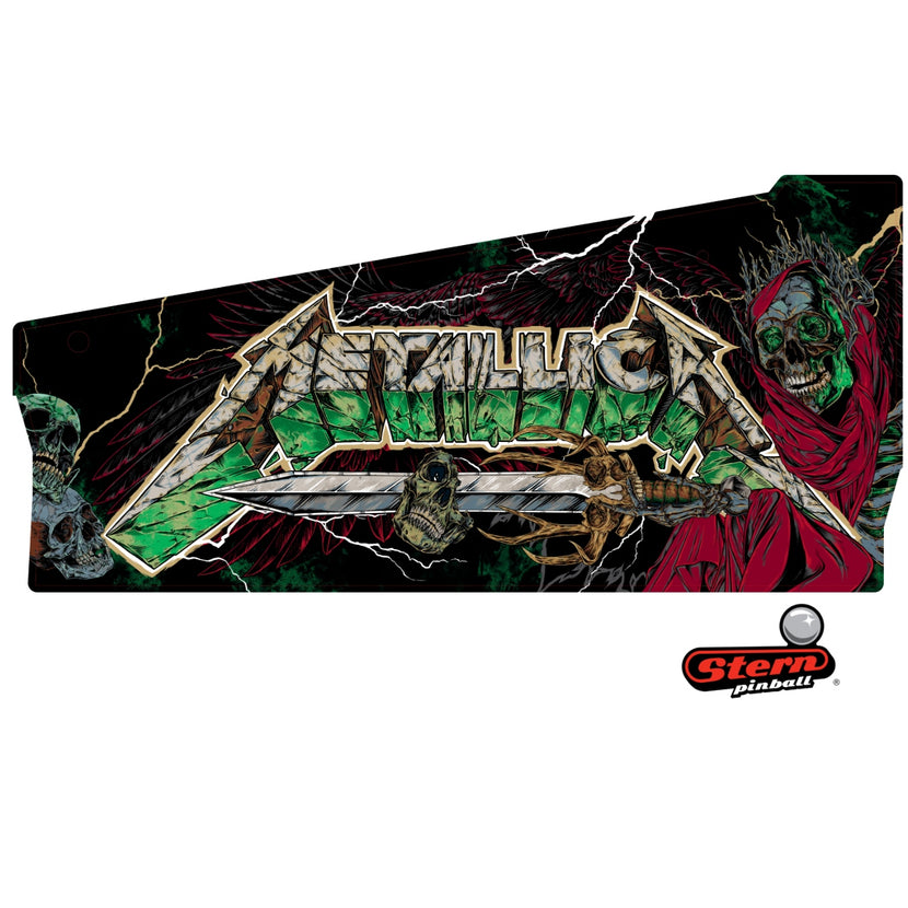 820-76X5-04 - Metallica Remastered Premium Edition Right Cabinet Decal