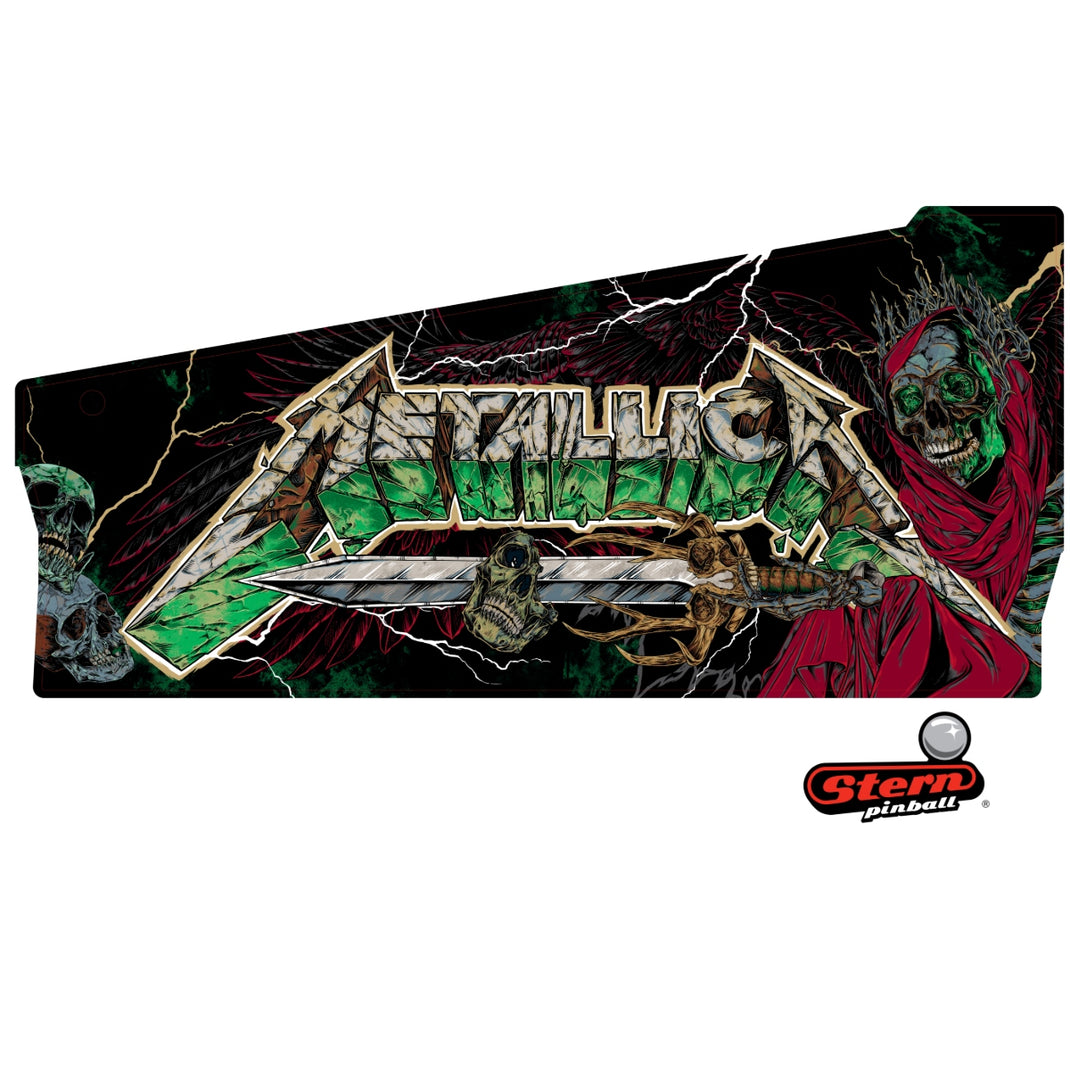 820-76X5-04 - Metallica Remastered Premium Edition Right Cabinet Decal