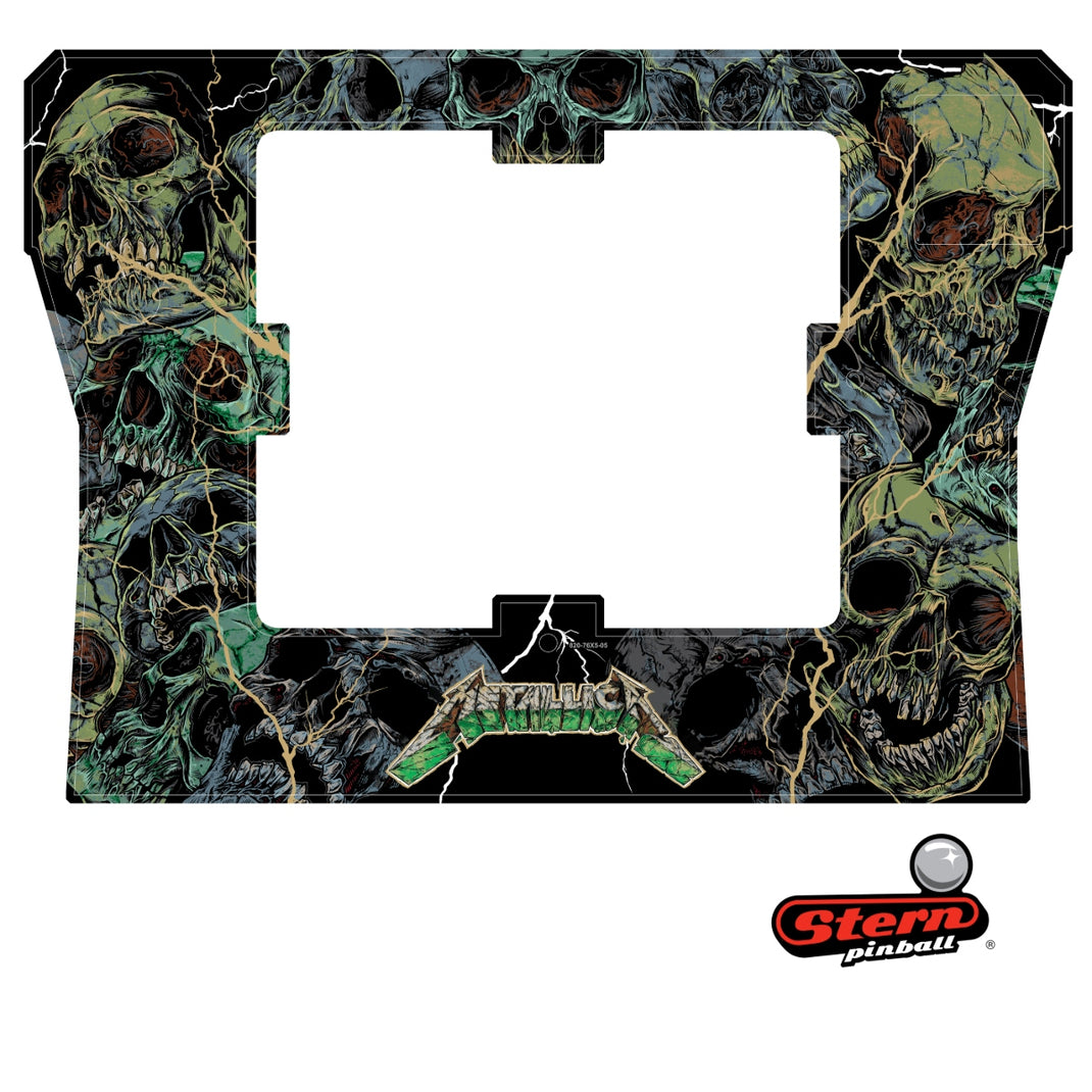 820-76X5-05 - Metallica Remastered Premium Edition Front Cabinet Decal