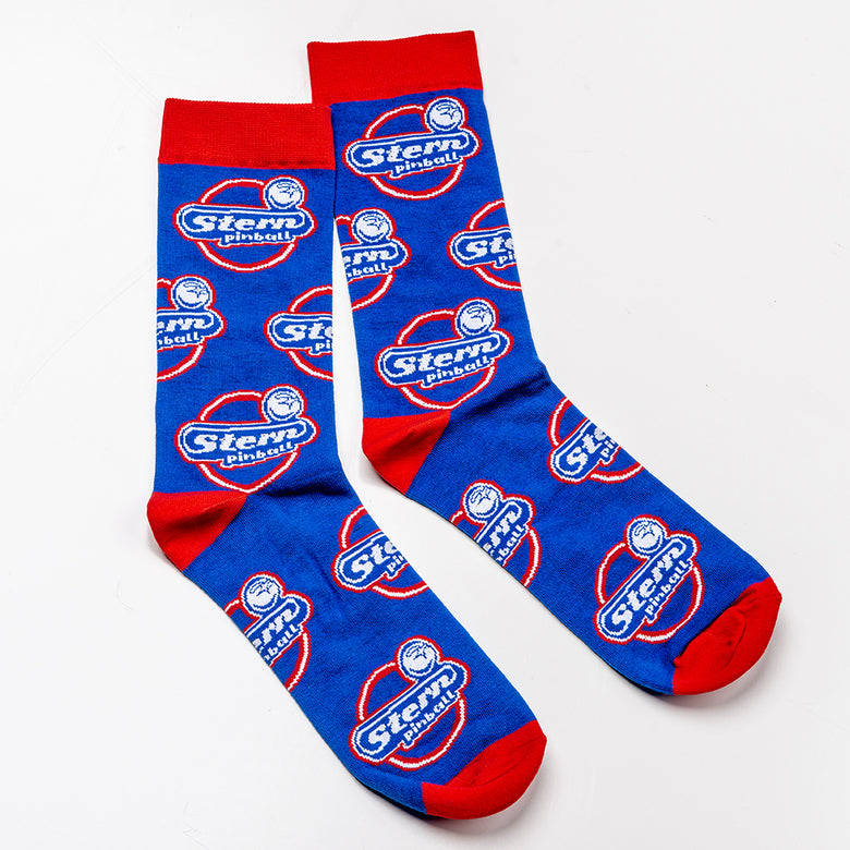 Stern Blue Socks