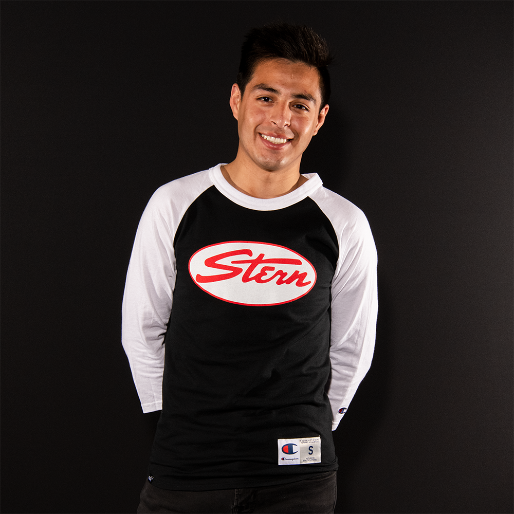 Stern 3 4 Sleeve Champion Raglan XXX Large
