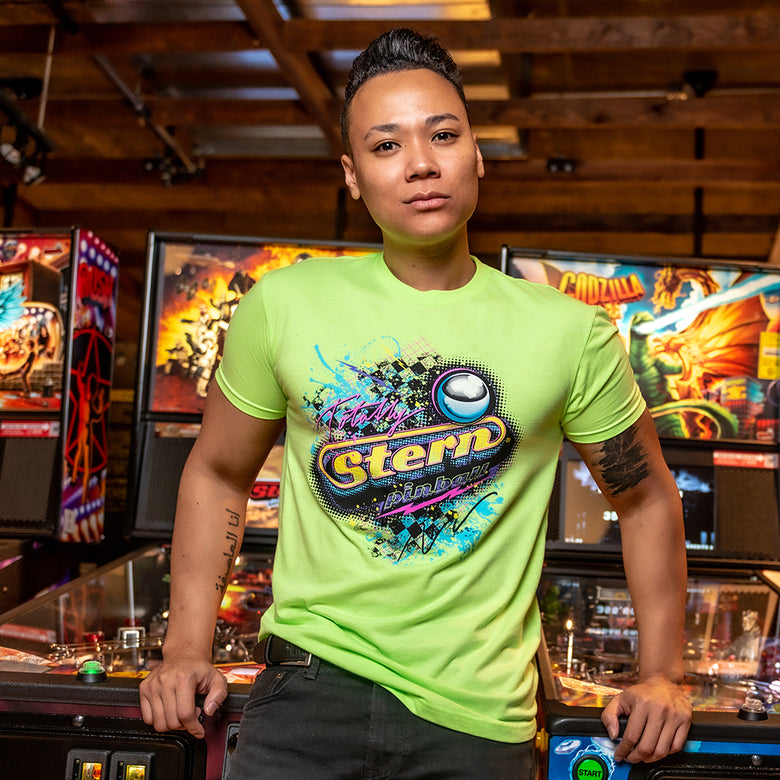 Stern Neon Green Tee
